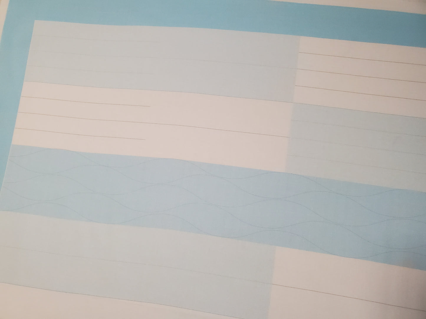 Row by Row - Pre-printed panel