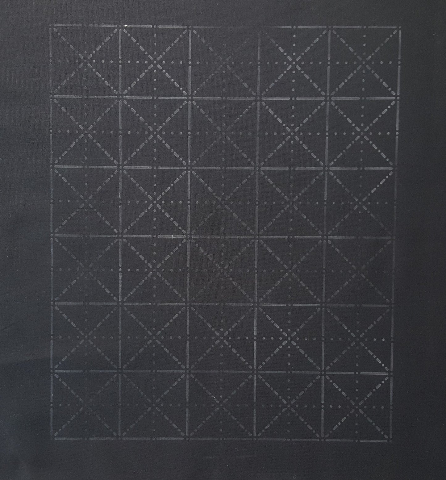 2'' Horizontal Square Stencil