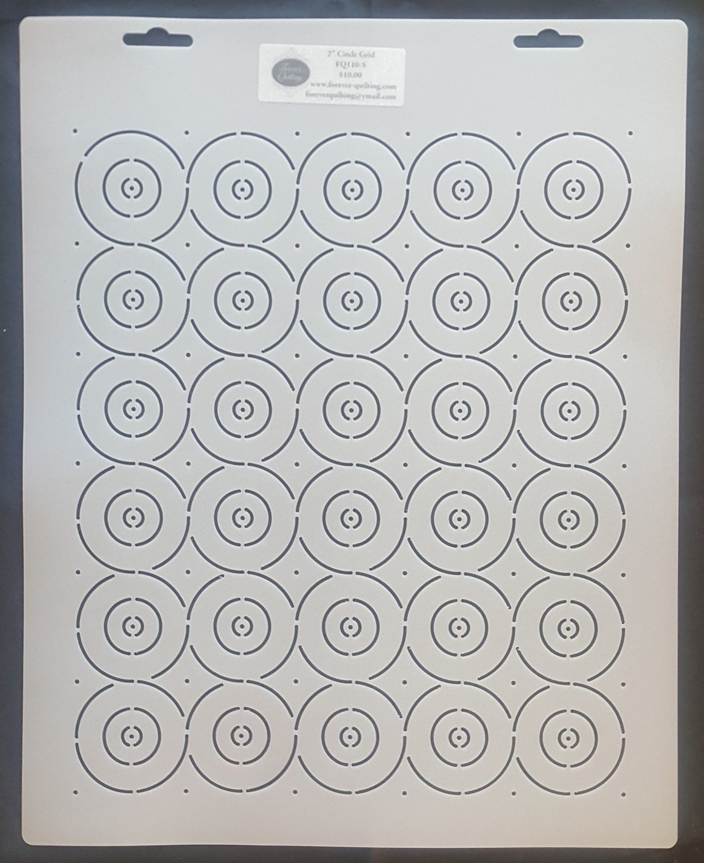 Circle Grid Stencil bundle
