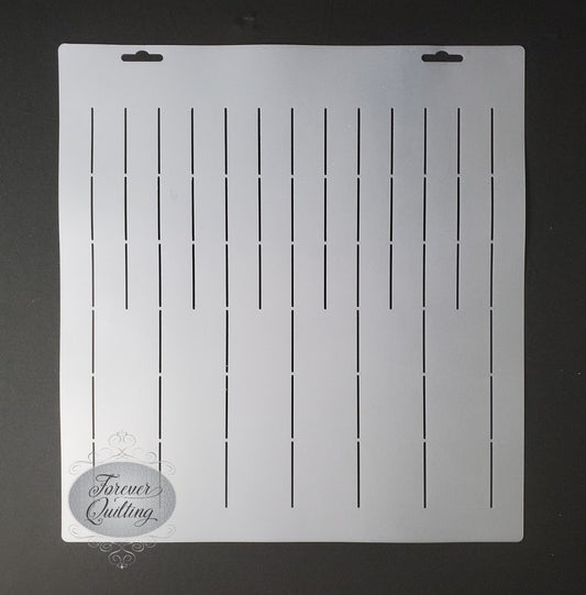 Straight Line Stencil