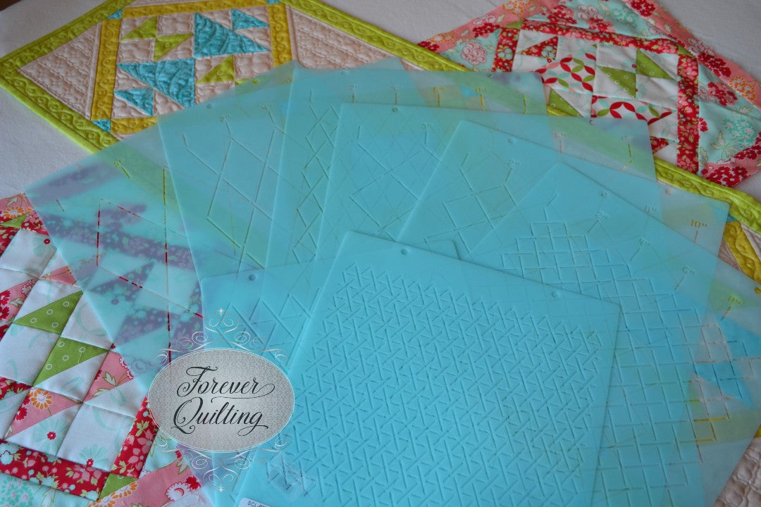 Crosshatching Stencil Bundle (set of 8)