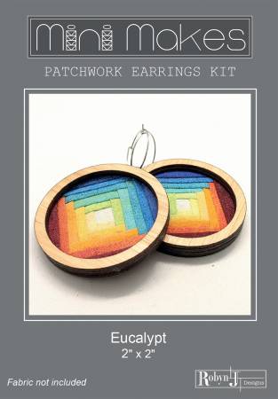 Mini-Makes Circle Earring Kit - Eucalypt