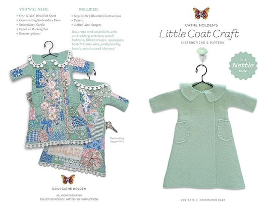 Little Coat Nettie w/hangers