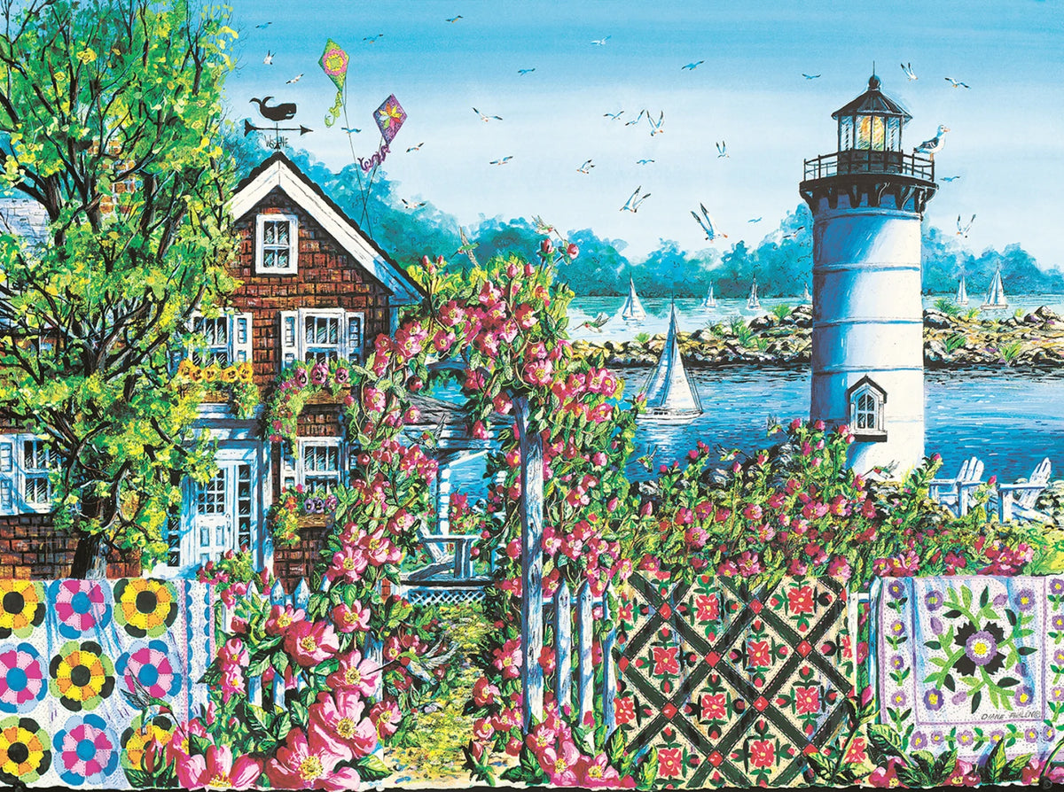 Summer Rose Harbor - 1000 pc Puzzle