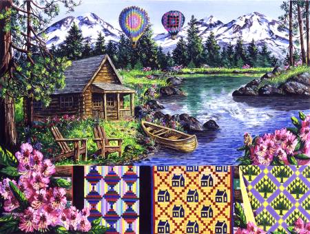Floating Over Sisters - 500 pc Jigsaw Puzzle