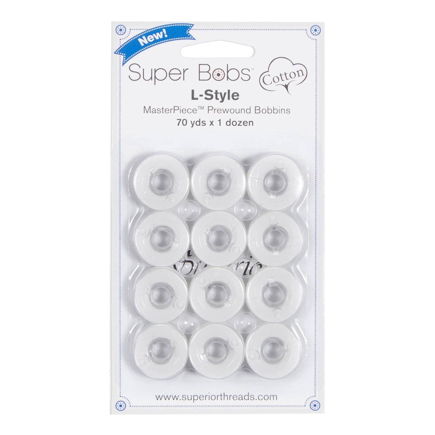 Super Bobs Class 15 Prewound Bobbins