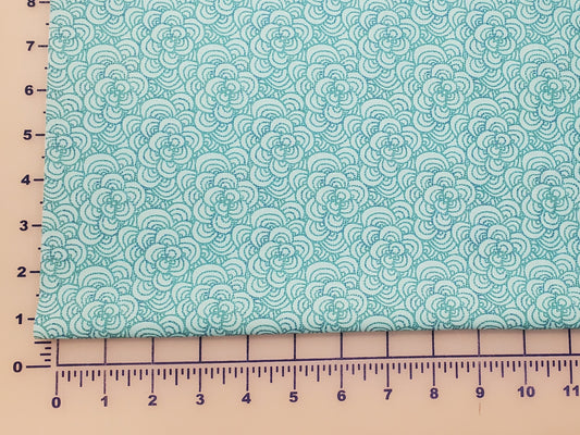 Flower Cluster Teal - P Carter Carpin's - Serious Whimsey