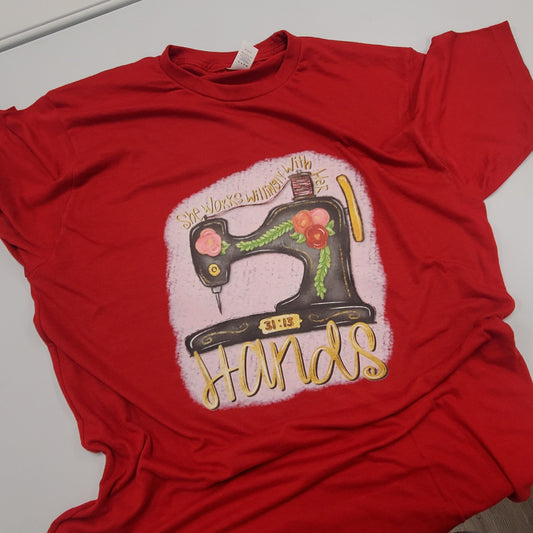 She Works with her Hands T-Shirt