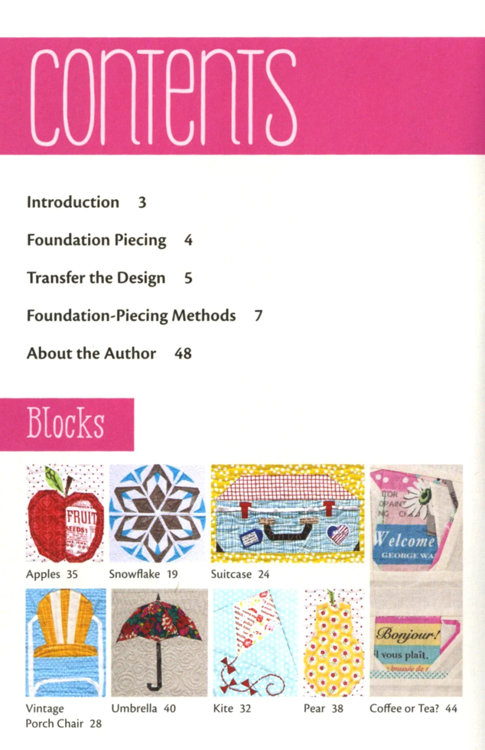 Paper Piecing Handy Pocket Guide