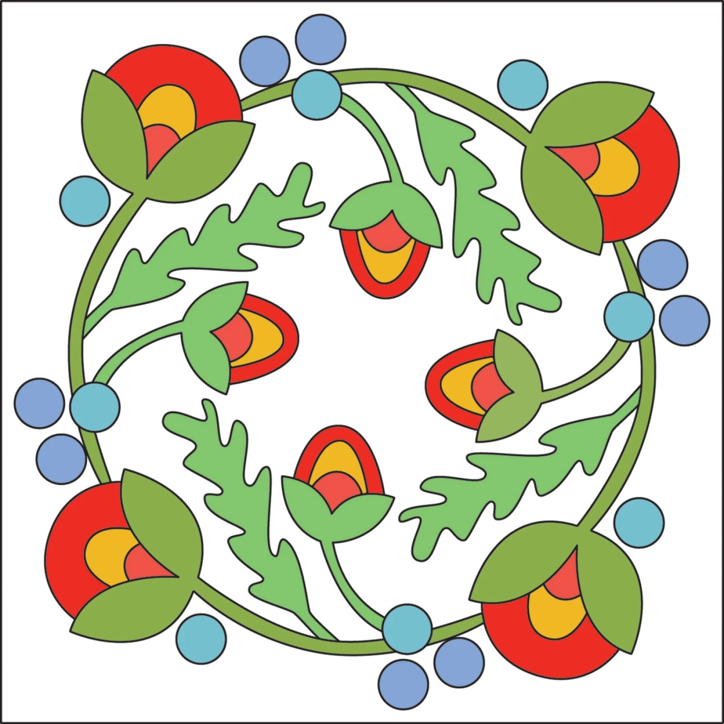 Quilt Builder Card Deck Applique Christmas