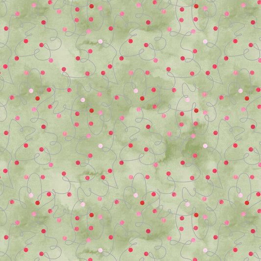 Christmas in Color - Light String - Sage