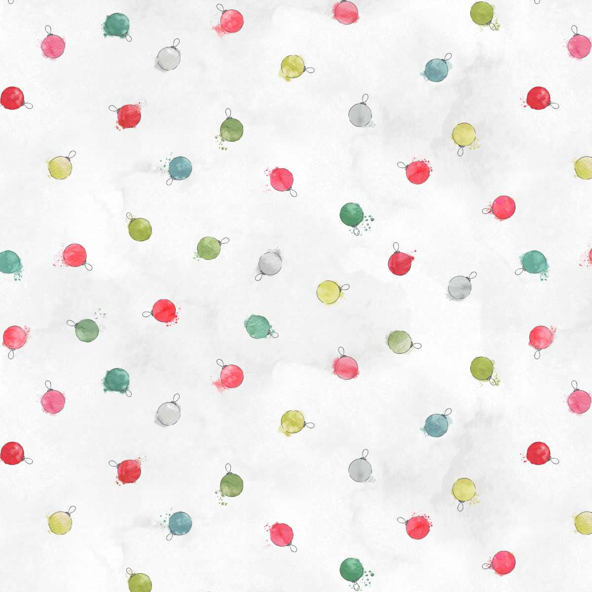 Christmas in Color - Ornaments - Rainbow