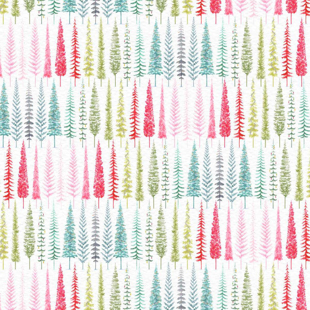 Christmas in Color - Christmas Tree Row - Rainbow