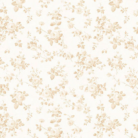 Sew Shabby Chic - Ditzy Rose - Cream