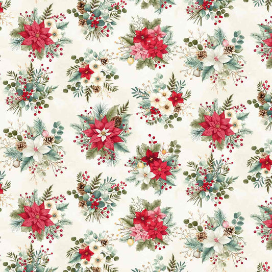 Sweet Christmas Memories - Holiday Flower Toss - Cream