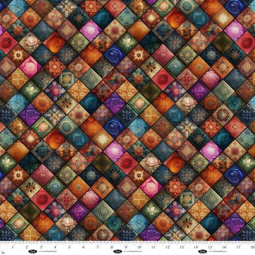 Forget Me Not - Sienna - Quilt Diamonds