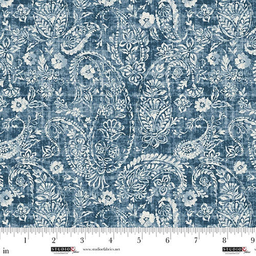 Pieces of America - Blue - Paisley