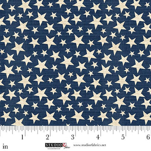 Pieces of America - Blue - Small Stars