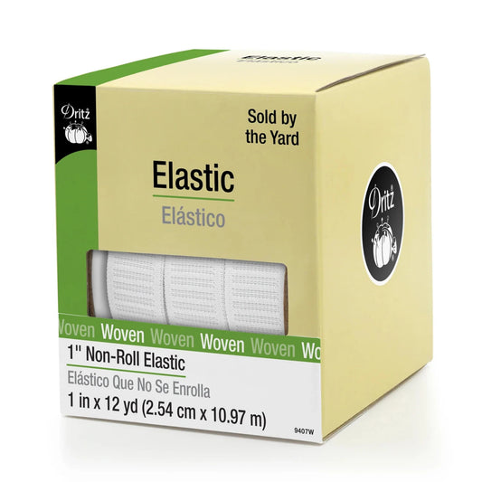 1" Non-Roll Elastic by the Yard