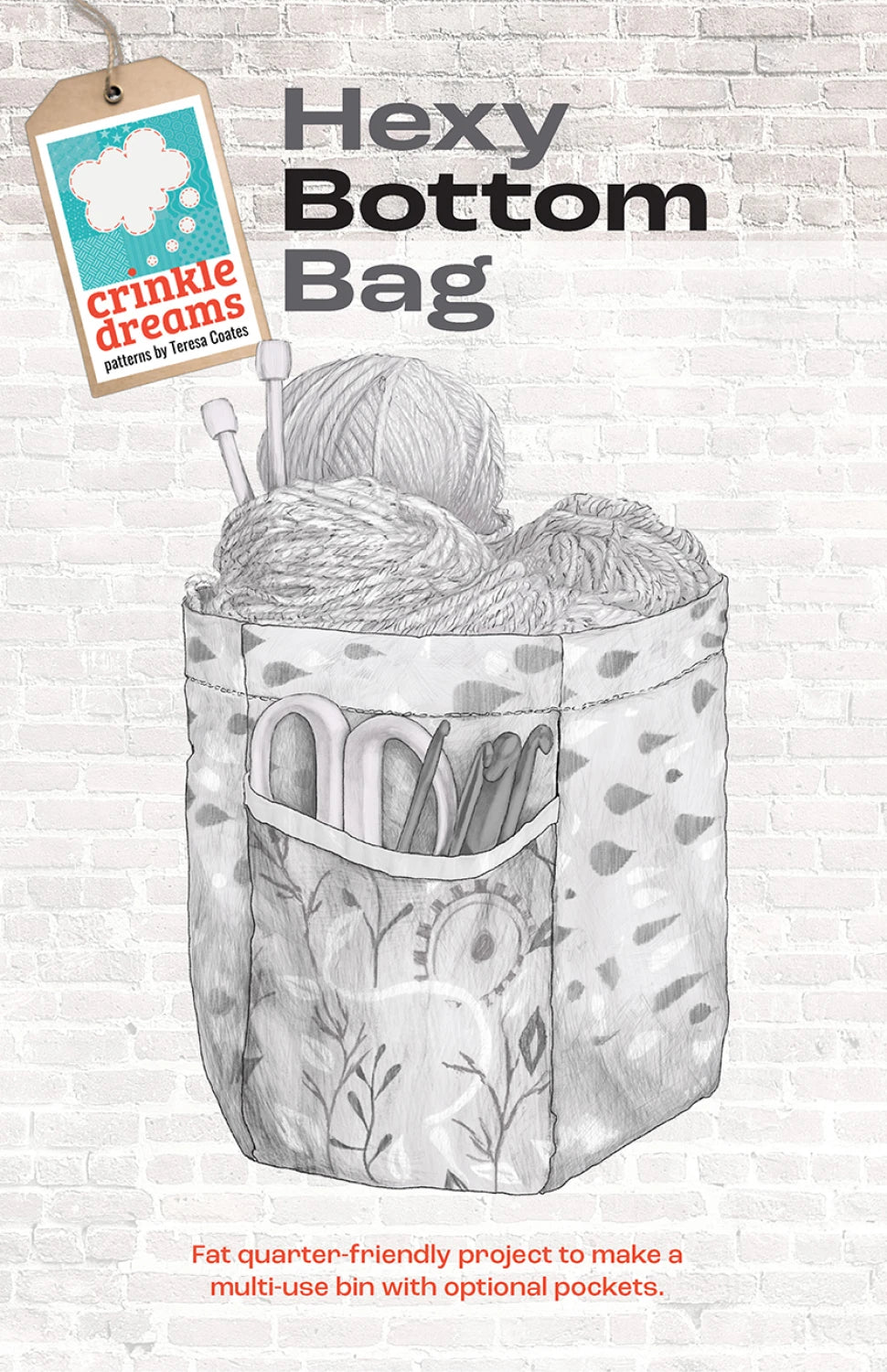 Hexy Bottom Bag - Pattern