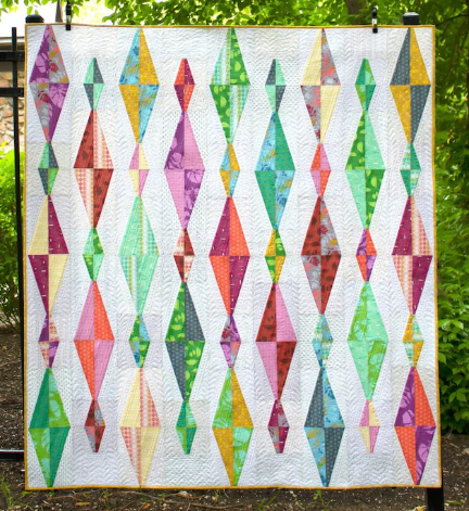 Diamond Daze Quilt Kit - Featuring Grace by Valori Wells
