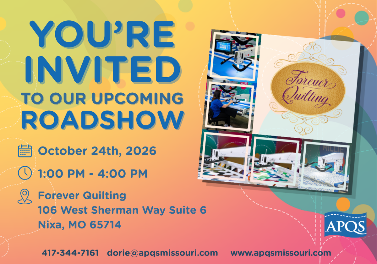 APQS Fall Roadshow 10/24