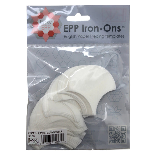 EPP Iron-Ons 2" Clamshells