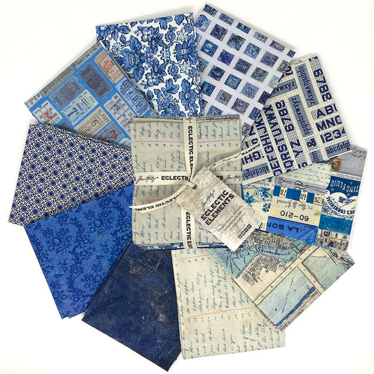 Tim Holtz Indigo Palette - Fat Quarter Bundle