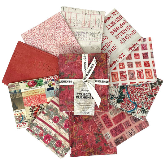 Tim Holtz Red Palette - Fat Quarter Bundle