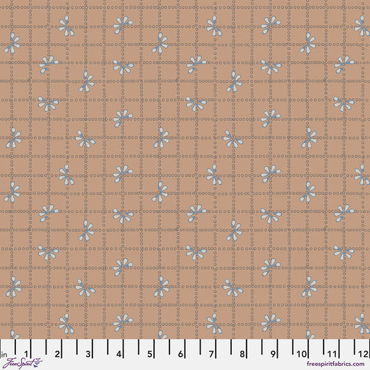 Bloom Check - Tan / Flourish & Bloom Collection