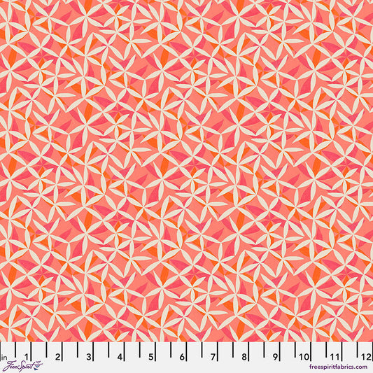 Star Flower Dance - Coral / Flourish & Bloom Collection
