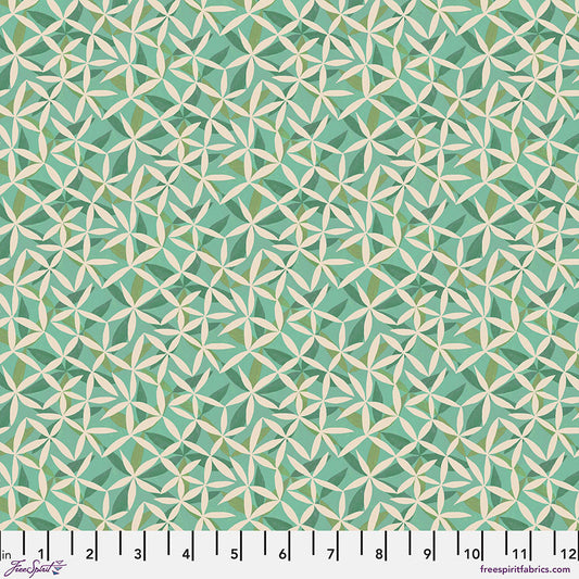 Star Flower Dance - Green / Flourish & Bloom Collection