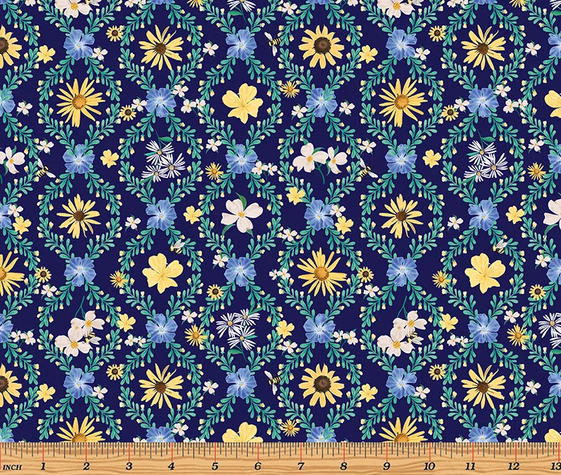 Missouri Shop Hop 2026 - Floral Trellis