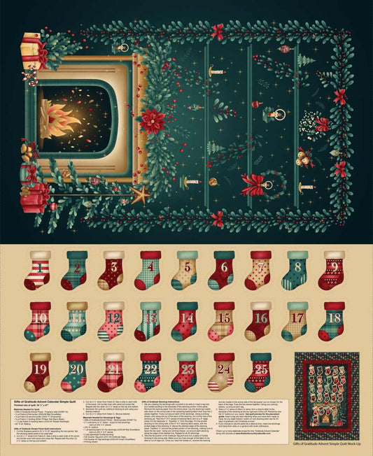 Gifts of Gratitude - Advent Calendar - Panel