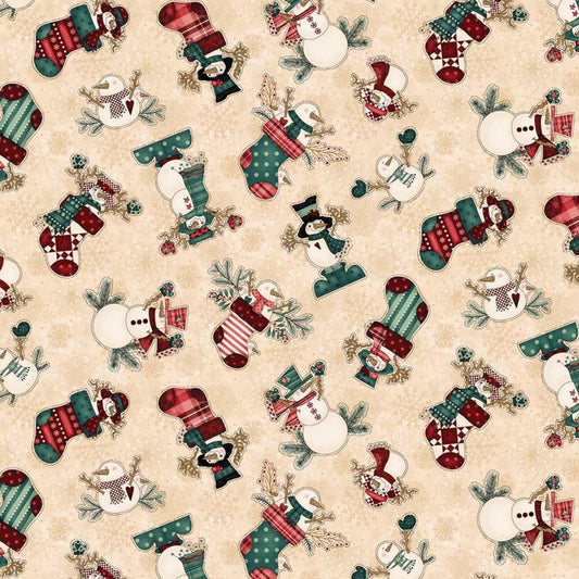 Gifts of Gratitude - Snowman Toss - Tan
