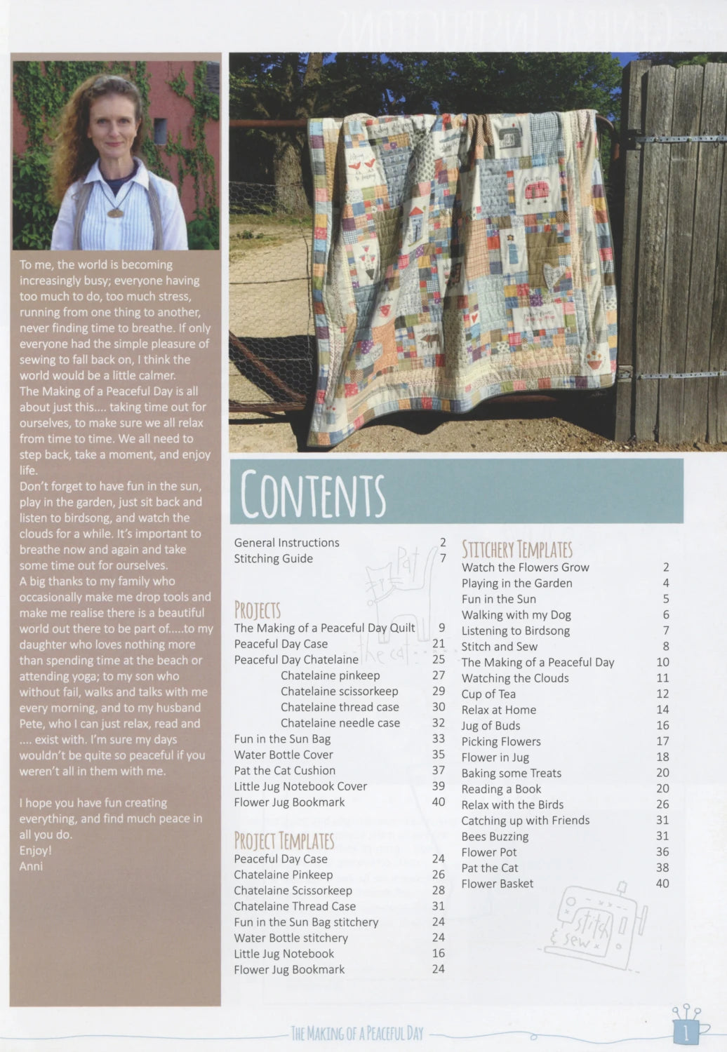 The Making of A Peaceful Day Book