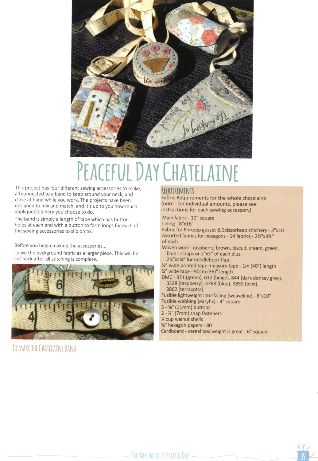 The Making of A Peaceful Day Book