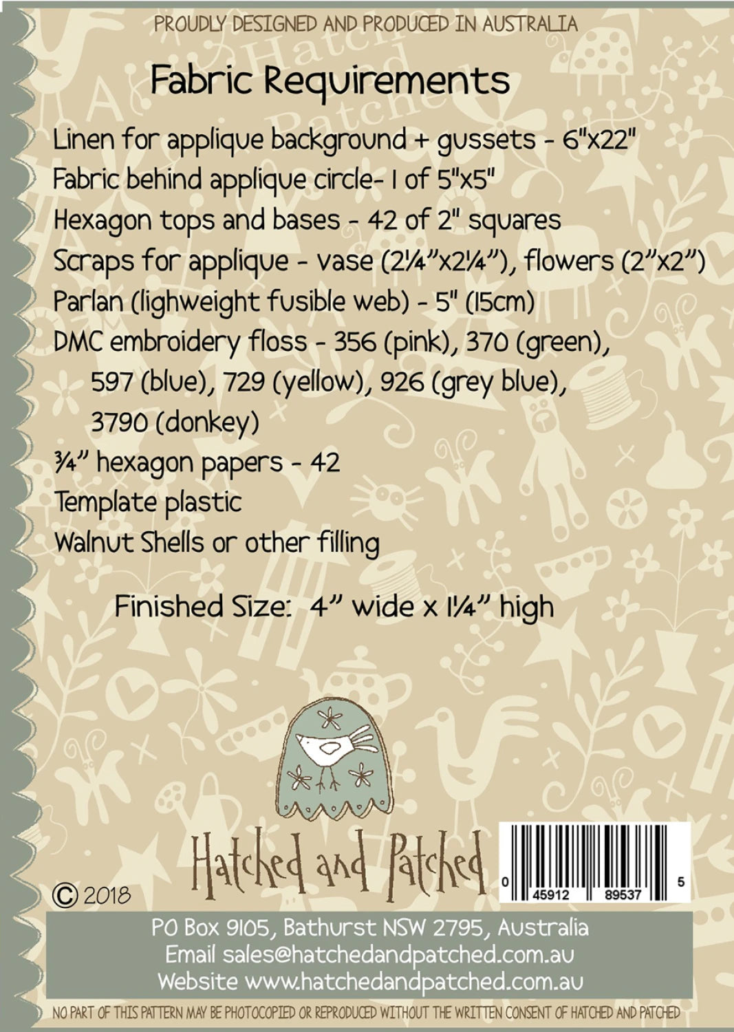 Simple Joys Pincushion