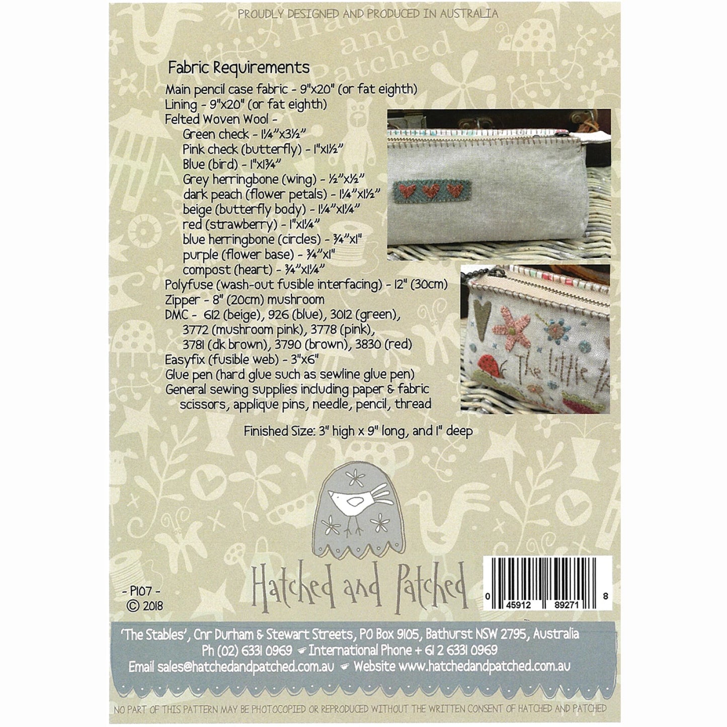 The Little Things Pencil Case