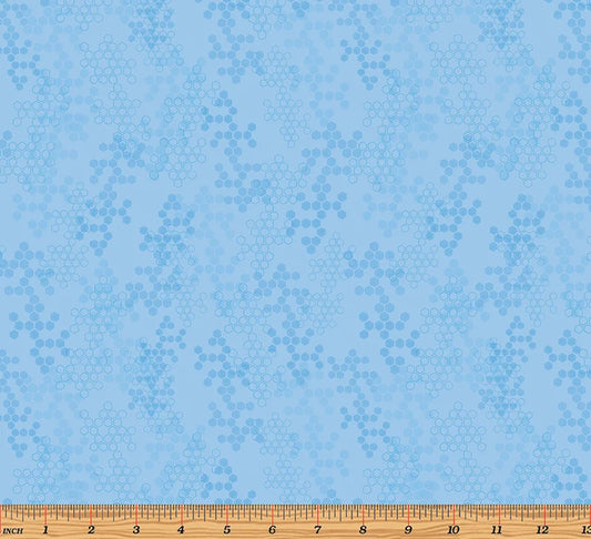Missouri Shop Hop 2026 - Hexagonal Blue