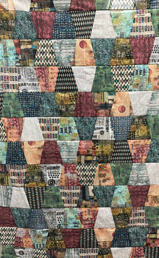 Tumbler Quilt Kit featuring Seth Apter