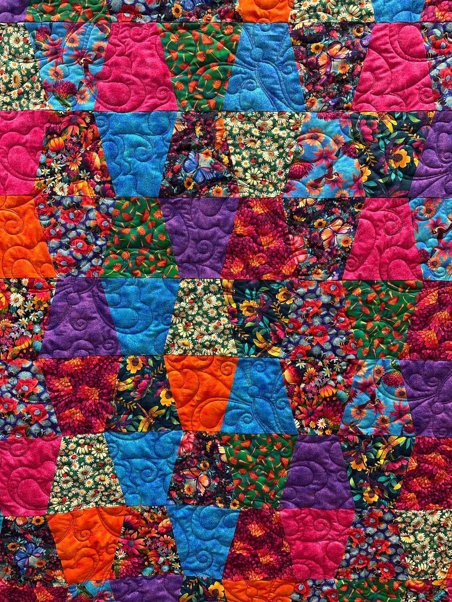 Tumbler Quilt Kit featuring Luminous Haven