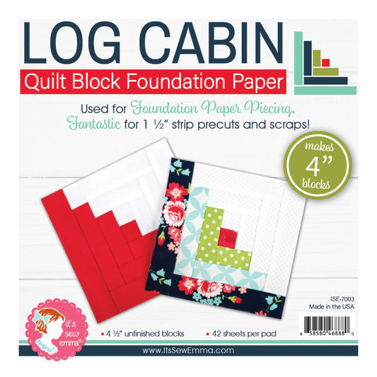 4in Log Cabin Foundation Papers