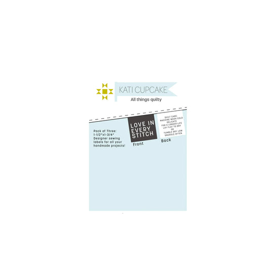 Love in Every Stitch - Grey Sew In Labels