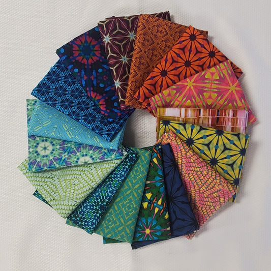 Kaleidoscope by Billy Reue Fat Qtr Bundle