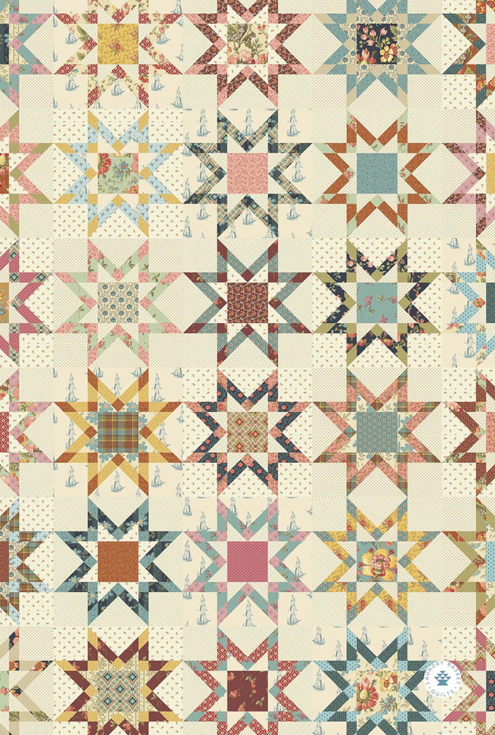Kitchen Towel - Country Star FD by Laundry Basket Quilts