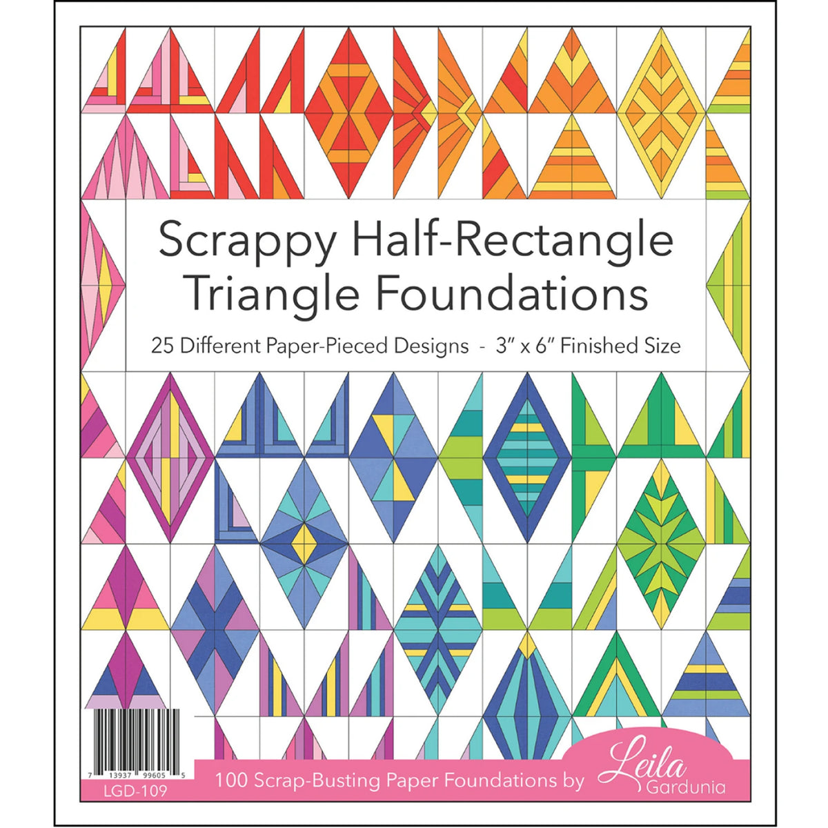 Scrappy Half-Rectangle Foundation Pad
