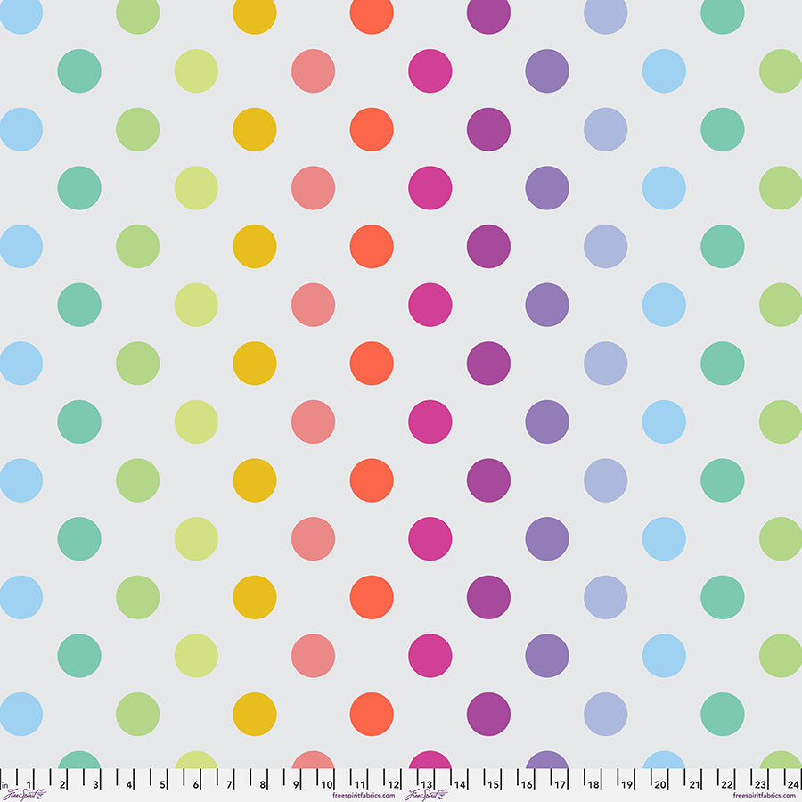 Disco Poms - Whisper || Graywork & True Colors Minky