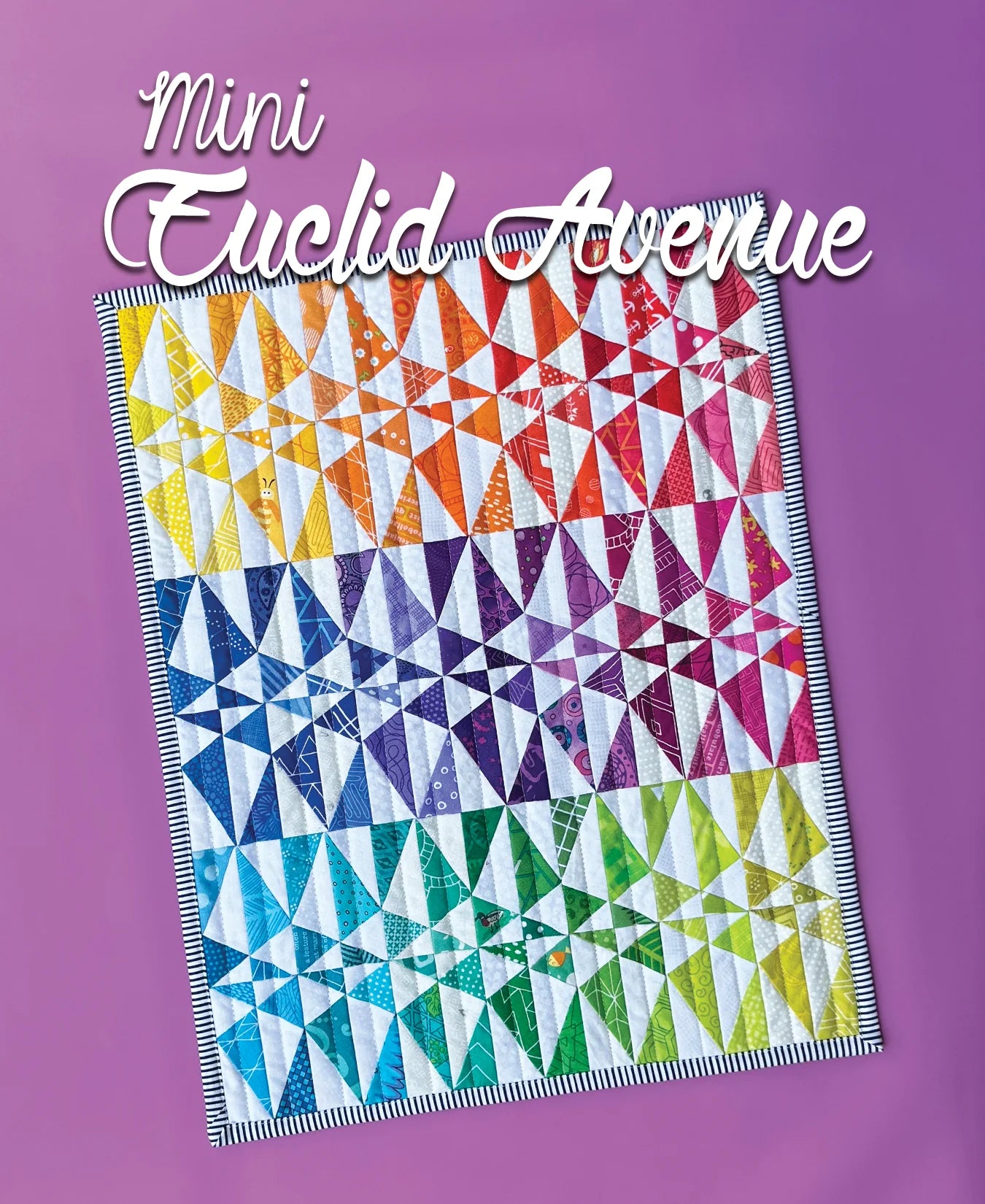 Mini Euclid Avenue Kit 10 1/2 x 13 1/2 - Sassafras Lane Mini Quilt Pattern