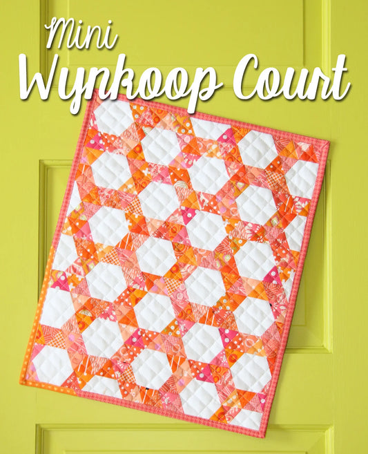 Sassafras Lane Mini Quilt Pattern - Mini Wynkoop Court